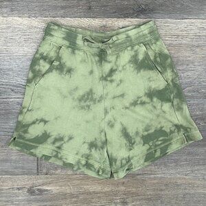 Old Navy Green Tie Dye Lounge Shorts